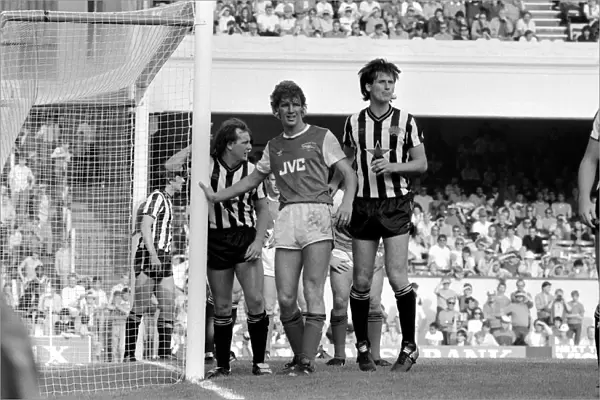 Division 1 football. Arsenal 0 v. Newcastle 0. September 1985 LF15-22-026