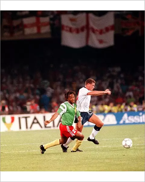 World Cup 1990 Quarter Final England 3 Cameroon 2 after extra time