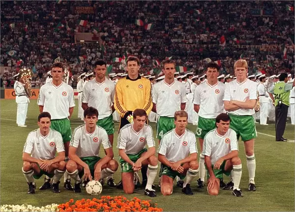 World Cup 1990 Quarter Final Ireland 0 Italy 1 Ireland team