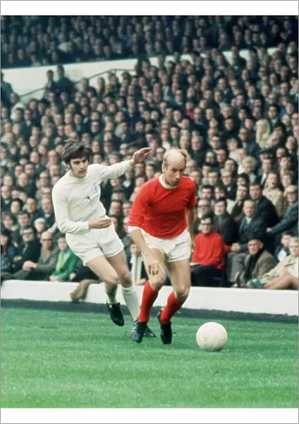 Bobby Charlton 1970 Leeds V Manchester United
