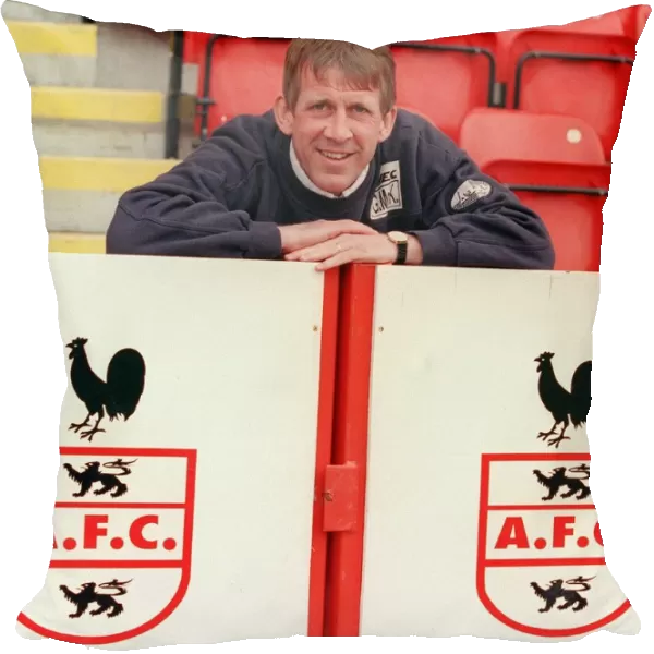 Gary MacKay Airdrie manager April 1999 Airdrie FC football club