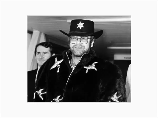Elton John the singer November 1981
