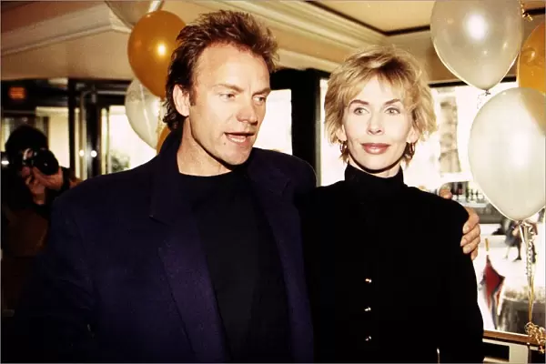 Sting with his wife Trudi Tyler