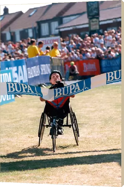 Great North Run, 15 September 1996 - The wheelchair race winner - David Holding