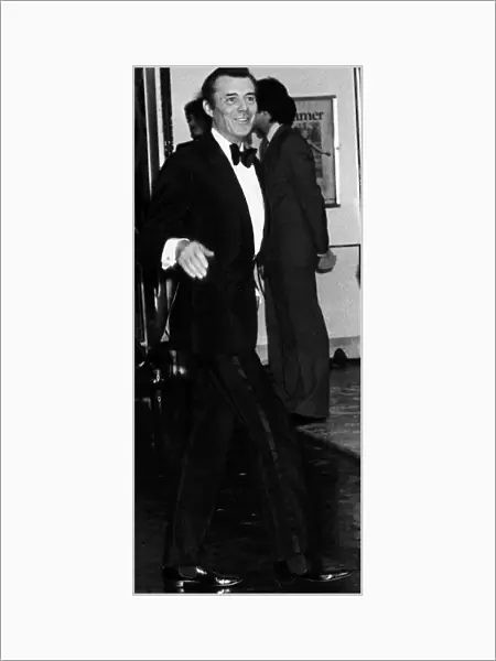 Dirk Bogarde British actor at film premiere in March 1980 for Kramer Vs Kramer