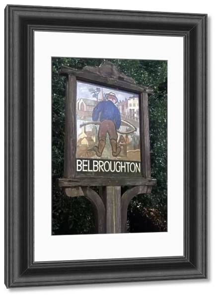 The Belbroughton village sign