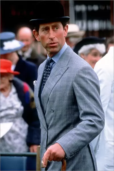 Prince Charles at the Quorn Hunt Poppy Show in Leicester July 1988