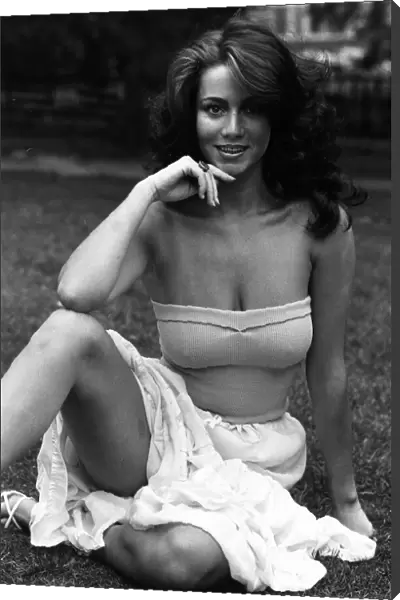 Ruth Burnett actress model and ex Bunny Girl in 1980 friend of Prince Andrew