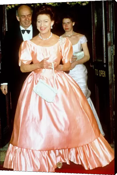 Princess Margaret and Lady Sarah Armstrong Jones at the Queens 60th birthday