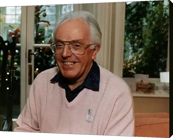 Lord Rix of Whitehall the actor Brian Rix at home in Barnes