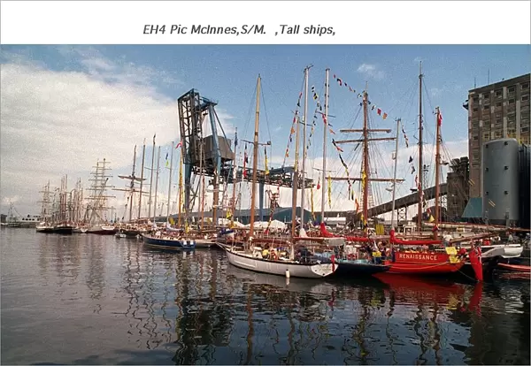 Tall Ships Leith Docks - sailing 1995
