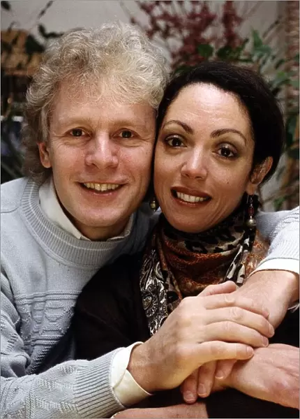 Paul Nicholas actor with wife Lindsay nicholas