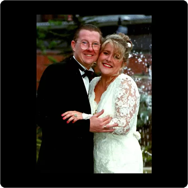 Kevin Kennedy Actor with his new wife Claire