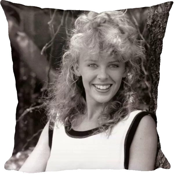 Australian pop singer and actress Kylie Minogue in her role as Charlene in the Australian
