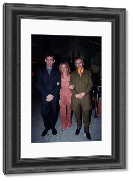 Jimmy Nail Actor  /  Singer November 98 Arriving at music awards with Meg Mathews