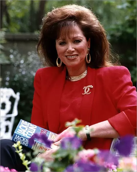 Jackie Collins Author of best selling books and sister of Actress Joan Collins