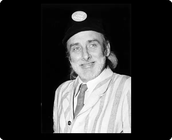 Spike Milligan Actor  /  Comedian - April 1971 attends a party given by his friend