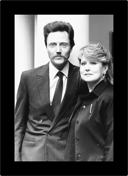 Christopher Walken Actor and wife Georgianne March 1987 DBASE