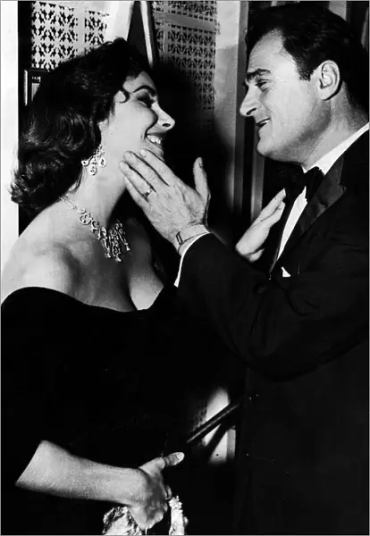 Elizabeth Taylor actress with Mike Todd