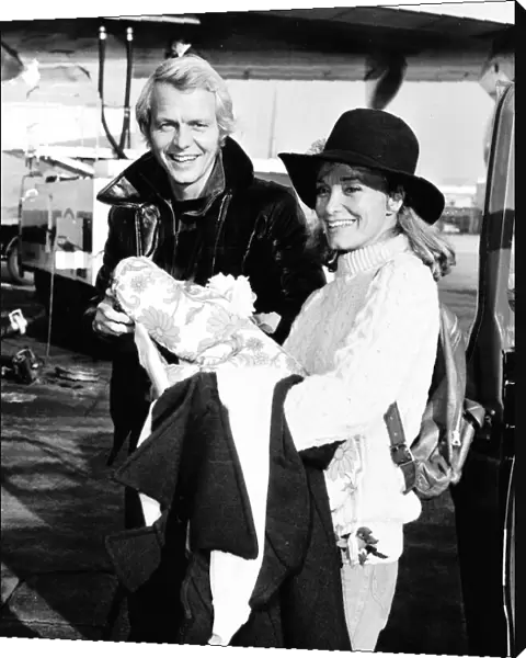 David Soul Actor with girlfriend Lynne Marta - November 1976 Dbase MSI