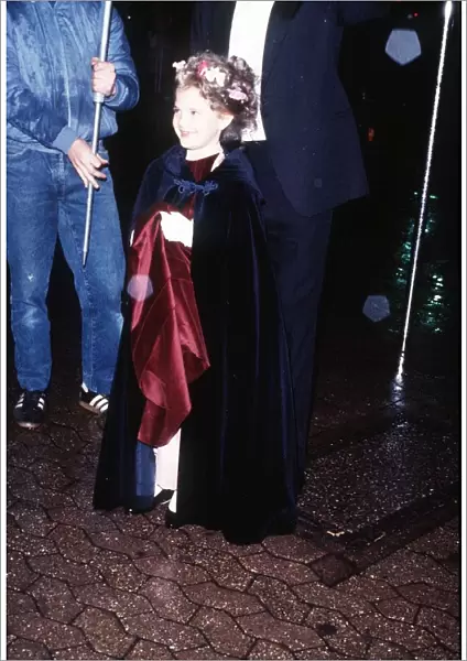 Drew Barrymore at Premiere of 'ET'film December 1982
