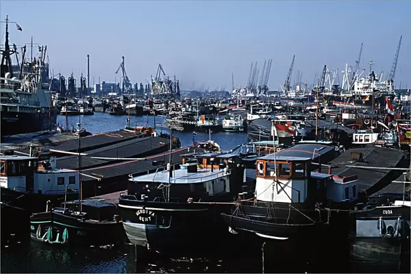 Mshaven docks Rotterdam Holland