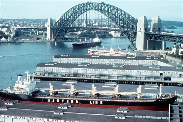 Sydney Australia, tanker docks