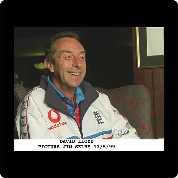 David Lloyd England Cricket Coach May 1999