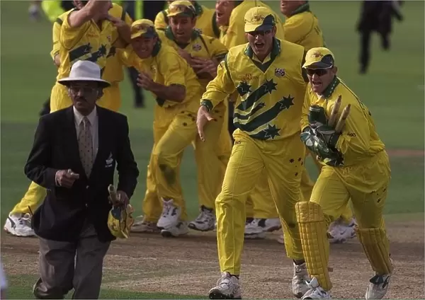 Australia cricket team celebrate Cricket World Cup 1999 Australia cricket team