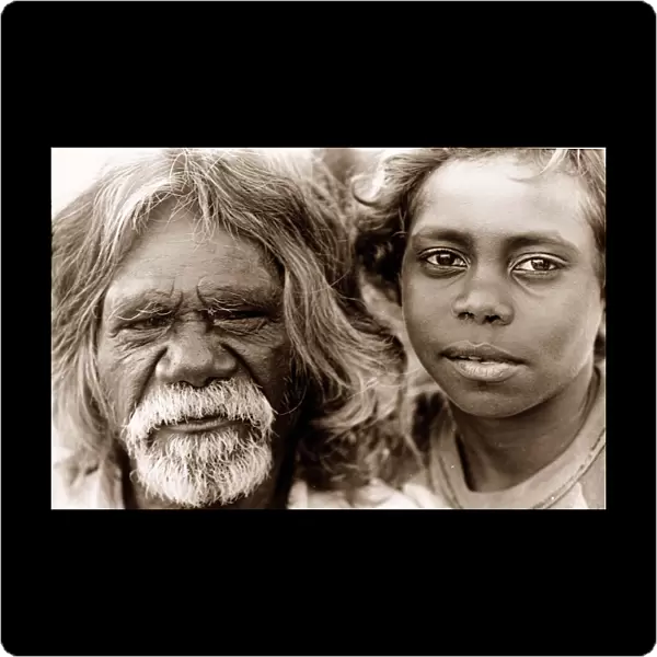 Aborigines in Australia - January 1988 Aborigine People