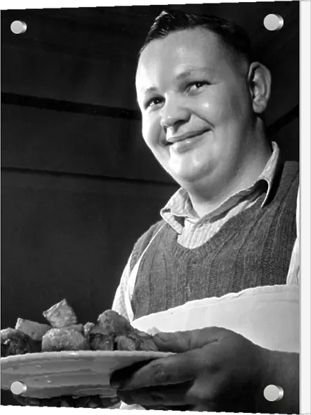 Teenager Raymond Howitt who was selected for the Fat Boy of Peckham in the Rochester