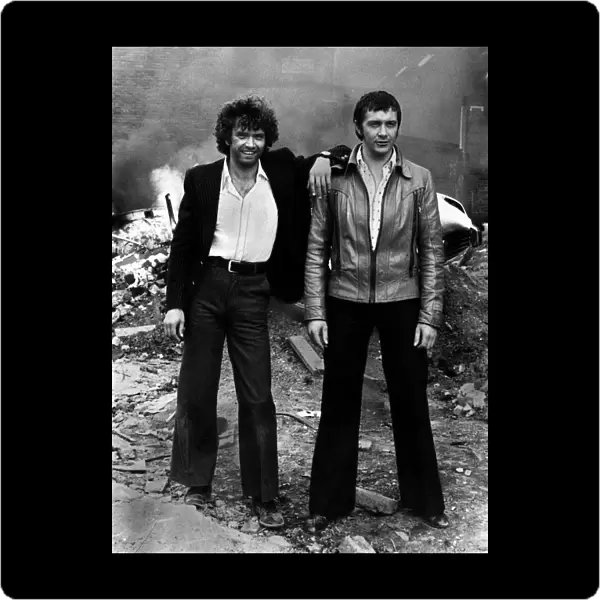 TV Programme The Professionals on set for the making of the new series
