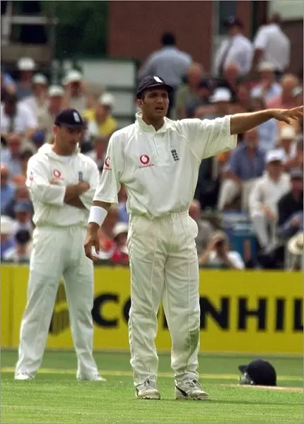 England v New Zealand Cricket Third Test August 1999 Mark Butcher the temporary Captain