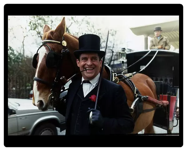 Jeremy Brett actor as Sherlock Holmes at the Pipeman of the Year Awards