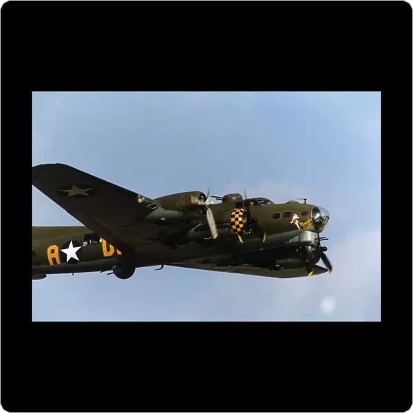 Aircraft Boeing B17 Flying Fortress USAF WW2 Bomber used in the film Memphis Bell