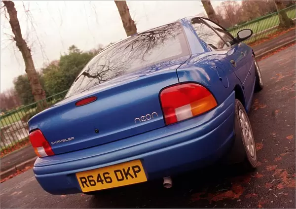 PIC SHOWS... CHRYSLER NEON FOR ROAD RECORD