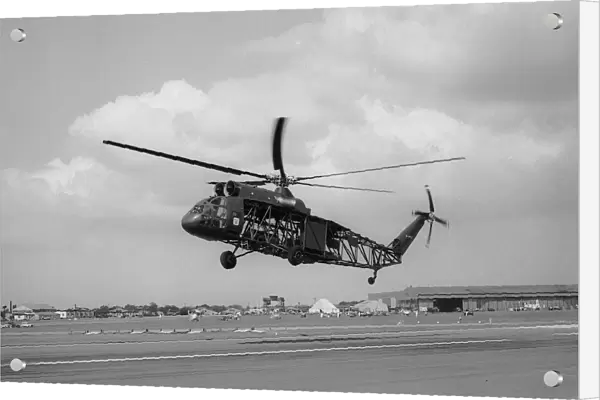 Aircraft Westland Westinster helicopter Sept 1958 flying at the SBAC