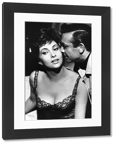 Gina Lollobrigida Actress with Sean Connery Actor 26th August 1963