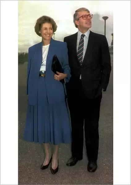 John Major with his wife Norma
