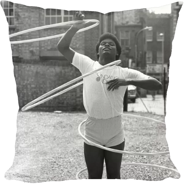 Chico Johnson 24 year old from California August 1983 - world record holder for twirling