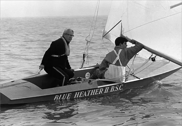 Edward Heath MP April 1968 Ted Heath Conservative Tory Politician Pictured taking part in