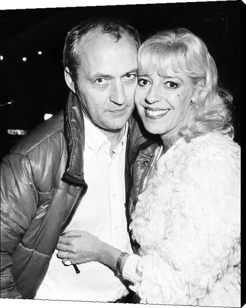 Actress Julie Goodyear of Coronation Street with her new love Bill Gilmour November