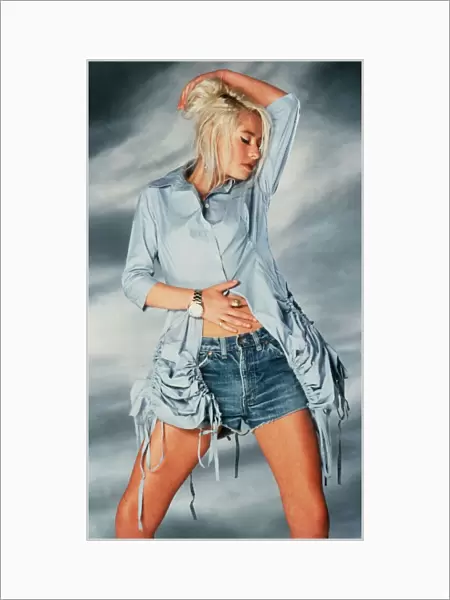 Wendy James pop singer with group Transvision Vamp 1991