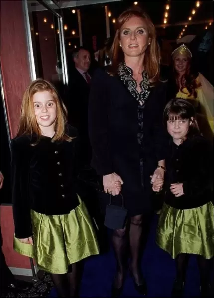 Duchess Of York March 98 At the premiere of Anastasia the new animated adventure