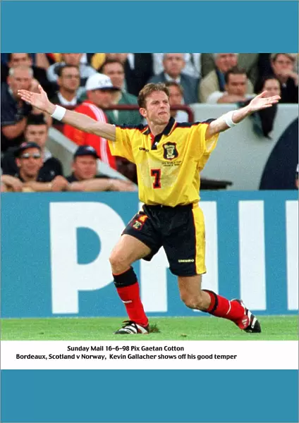 World Cup France 1998 Group A Scotland 1 Norway 1 Footballer