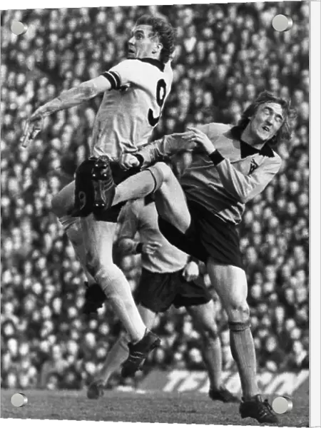 Wolves v Coventry FA Cup 6th round match at Molineux March 1973
