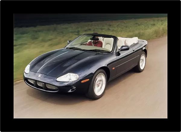 The picture shows the Jaguar XKR December 1999