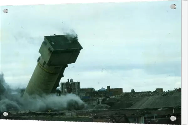 Demolition of Wearmouth Colliery, October 1994