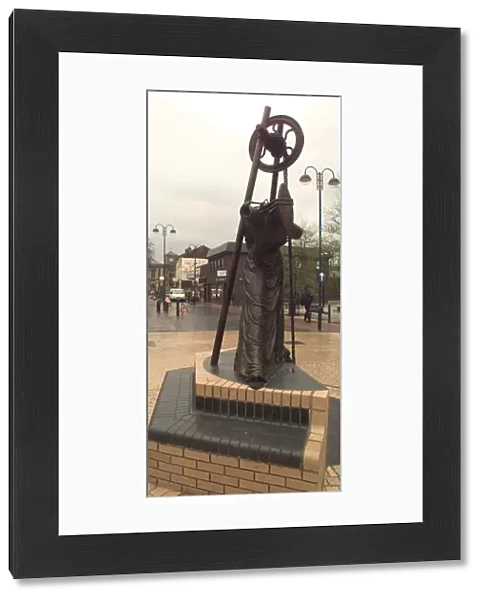 Statue in the High St. Bilston, West Midlands