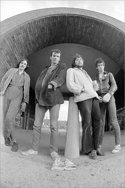 The Stranglers seen here before their Manchester Concert Entertainment Punk Music